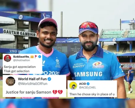 ‘Justice for Sanju Samson’- Fans react as Sanju Samson opens up about his conversation with Rohit Sharma