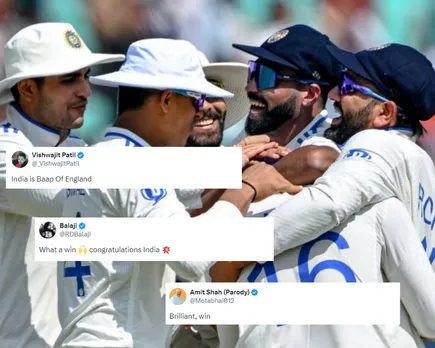 'Ye toh sharmnaak haar hai'- Fans react as India beat England in 3rd Test, take 2-1 lead in the 5-match series