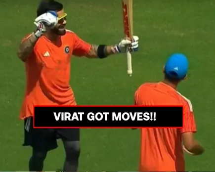ODI World Cup 2023: Virat Kohli dances before Sri Lanka match with Harbhajan Singh