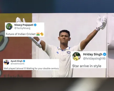 ‘Jaiswal Supremacy’ - Fans react as Yashavi Jaiswal scores his first Test century at home against England