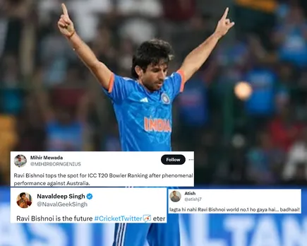 ‘Ravi Bishnoi is the future’ – Fans react happily after Ravi Bishnoi attains number 1 rank in T20I cricket