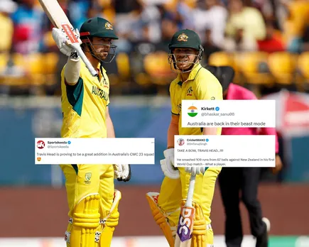 'Aate hi Kaam Shuru kar Diye’- Fans react as Travis Head wreaks havoc against New Zealand in ODI World Cup 2023