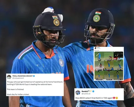 'Rohit ka jalwa T20 WC 2024 hamara ab' - Fans react as Rohit Sharma and Virat Kohli get included in India's T20I series against Afghanistan
