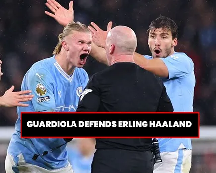 Pep Guardiola expresses his view on Haaland’s reaction to controversial decision in thrilling 3-3 draw between Manchester City and Tottenham