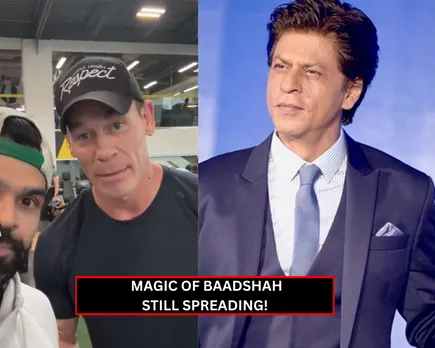 WATCH: WWE superstar John Cena sings one of Shah Rukh Khan's Bollywood hits