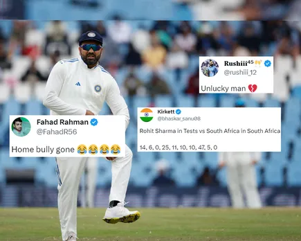 'Ye India nahi hai' - Fans react as Rohit Sharma gets dismissed for duck in second innings of Centurion Test 2023