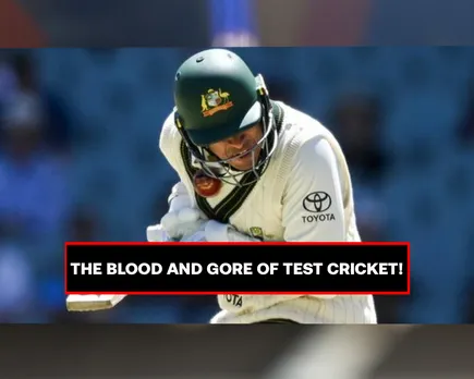 WATCH: Usman Khawaja gets hit on chin by a lethal bouncer during 1st Test against West Indies
