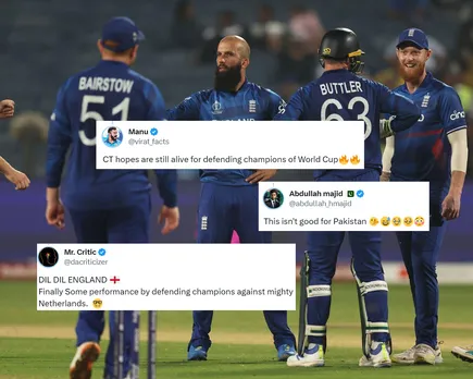 'Bad signs for Pakistan' - Fans react as England defeat Netherlands by 160 runs in ODI World Cup 2023