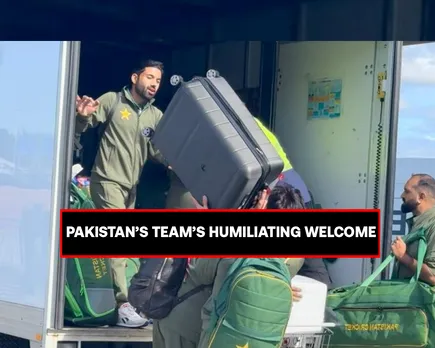 Pakistan team faces embarrassing welcome in Australia as players were seen loading their luggage on a truck