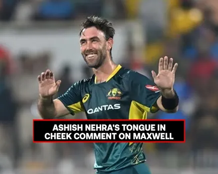 Former Indian pacer Ashish Nehra’s cheeky take on Glenn Maxwell’s sensational T-20 century against India