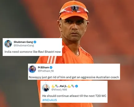 ‘Get an aggressive Australian coach’- Fans react as reports suggesting Rahul Dravid’s comeback as head coach surfaces