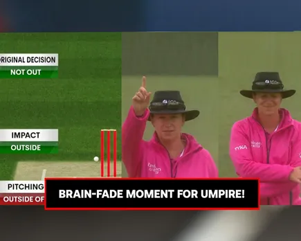 WATCH: Comical umpiring error leaves Australian players in splits during 2nd ODI against South Africa