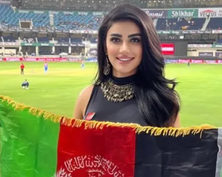 WATCH: Wazhma Ayoubi's celebration after Afghanistan's win over England in ODI World Cup 2023