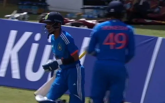 WATCH: Rohit Sharma and co. stop Yuzvendra Chahal from going to bat before Mukesh Kumar in 1st T20I against West Indies