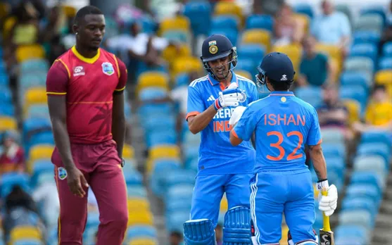 'E grade Windies ne 5 wicket gira diya' - Fans unhappy with India's struggle in 115-run chase against West Indies in 1st ODI