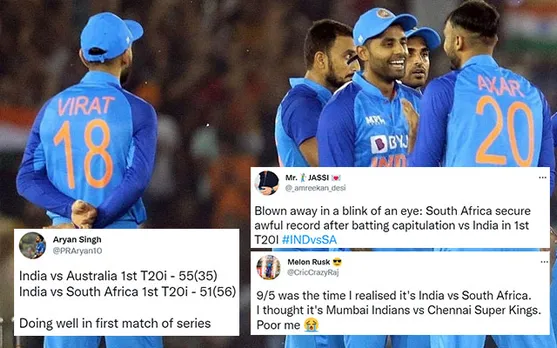 'What a clinical performance'- Twitter rejoices as India pummel South Africa in the 1st T20I