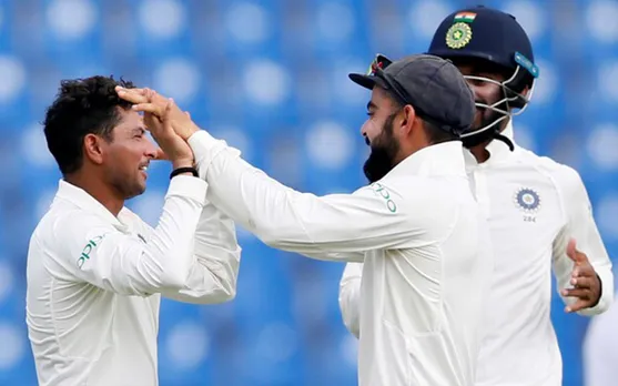 'Haan ye kar lo pahle'- Fans troll Virat Kohli and Kuldeep Yadav for suspected brand work just before Ind vs Aus 1st Test