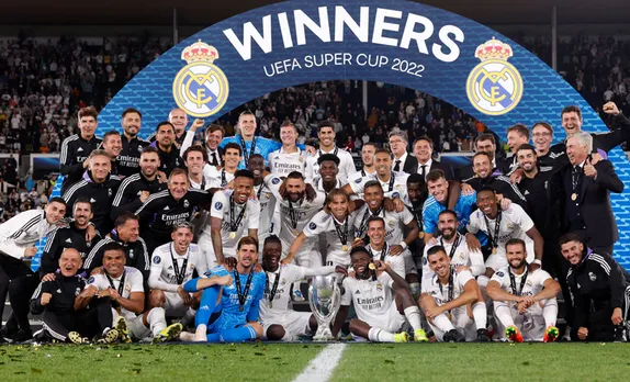 Real Madrid won the UEFA Super Cup 2022