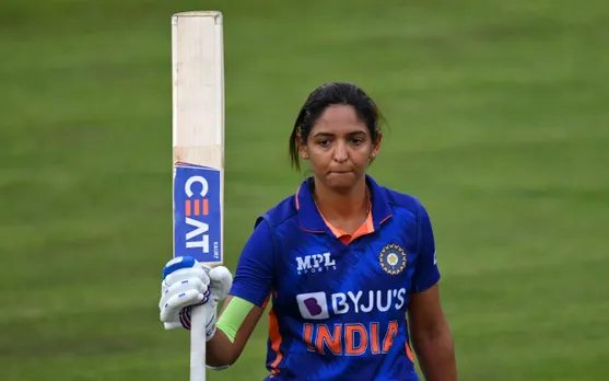 Harmanpreet Kaur scores an unbeaten 143 to power India to a series win in England after 23 years