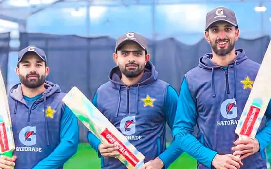 Mohammad Rizwan, Babar Azam, Shan Masood