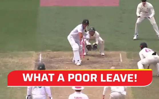 Watch- Sarel Erwee's 'shocking' leave against Nathan Lyon from Aus vs SA 3rd Test goes viral