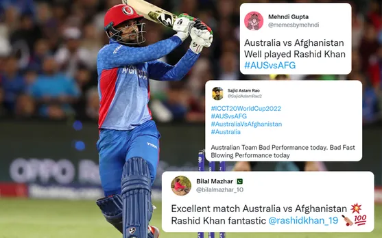 'Australia win by the barest of margins' - Twitter booming as Australia register a 4-run win over Afghanistan in 20-20 World Cup 2022