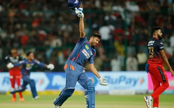'Team me jagah ni milri kya' - Fans react as Avesh Khan admits helmet-throwing celebration against RCB in IPL 2023 was 'too much'
