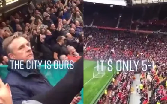 Throwback: When Manchester City fans trolled Manchester United with 'It should have been ten' chants