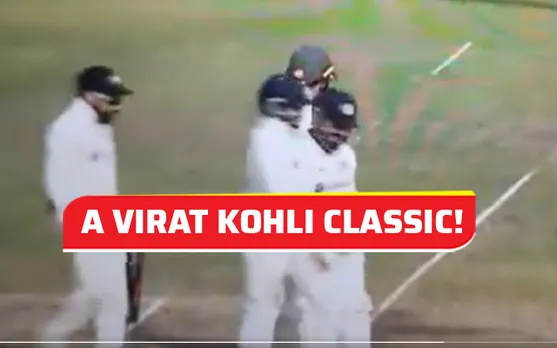 Virat Kohli's fiery celebration after Rishabh Pant stumps Nurul Hasan, yells 'come on'