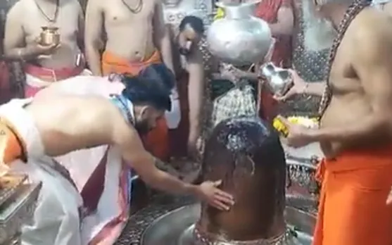 Virat Kohli visited Mahakaleshwar Temple in Ujjain