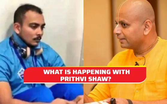 Prithvi Shaw shares emotional video of Gaur Gopal Das on Instagram after missing out from India’s squad for the Sri Lanka series