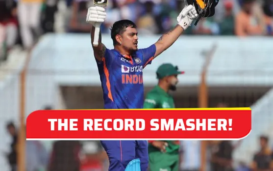 4 Records Ishan Kishan broke with his sensational 210 against bangladesh