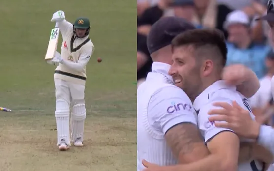 'Goli ki tarah gai h' - Fans stunned by Mark Wood's 153kmph in-swinger to clean up Usman Khawaja on Day 1 of 3rd Ashes Test