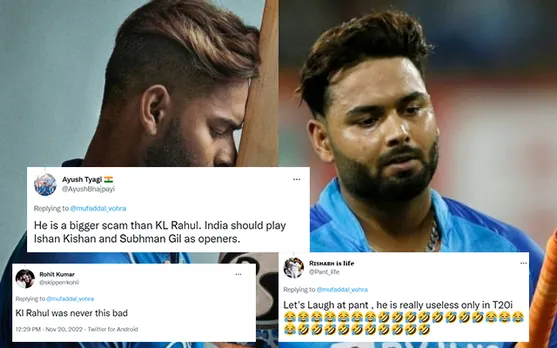'He is a bigger scam than KL Rahul'- Internet fuming at Rishabh Pant after another failure with the bat in 20-20 format
