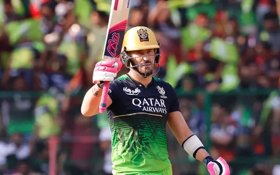 'CSK blood carrying RCB batting' - Fans react as Faf du Plessis hits another brilliant half-century vs RR in IPL 2023