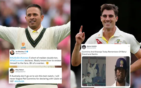 Pat Cummins Usman Khawaja