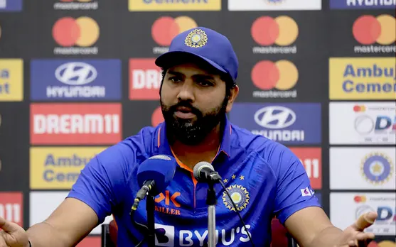 'You guys should know what is happening'- Rohit Sharma furious at broadcasters for 'first century in three years' remark, calls for more responsible reporting.