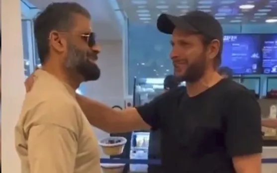 WATCH: Shahid Afridi introduces Suniel Shetty to his family in USA
