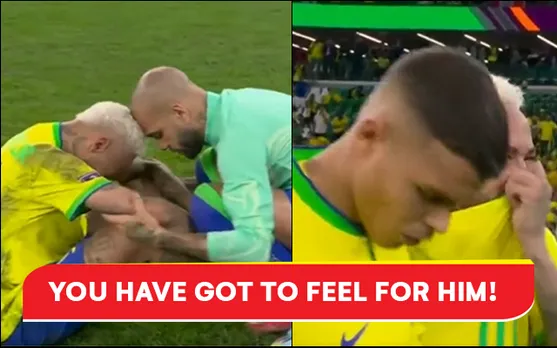 Watch: Neymar breaks down in tears after losing the quarterfinal against Croatia, video goes viral