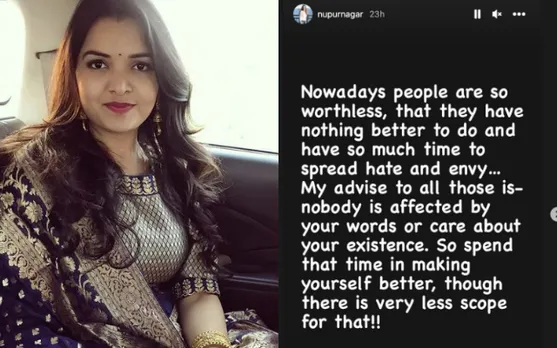 Bhuvneshwar Kumar's wife Nupur Nagar defends him with a cryptic Instagram story amid strong criticism