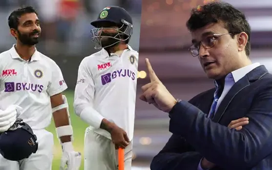 'Saara gyaan uske baad hi kyu aata hai..' - Fans react as Sourav Ganguly gives his opinion on Ajinkya Rahane's selection as India's vice-captain