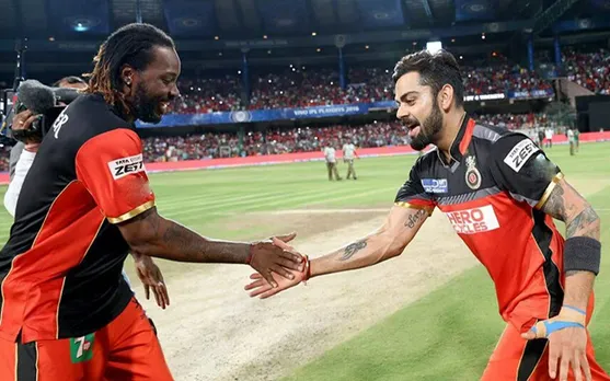 'Now I've got a company at the top' - Chris Gayle welcomes Virat Kohli to elite club after RCB opener's match-winning knock against SRH