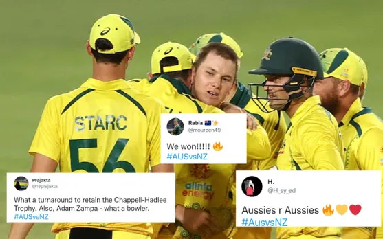 'Aussies are Aussies' - Twitter hails Australia as they crush New Zealand by 113 runs in the second ODI