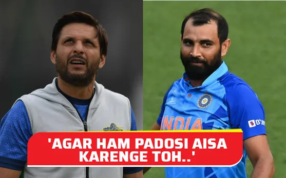 Shahid Afridi gives a hard-hitting reply to Mohammed Shami’s 'It’s called karma’ tweet