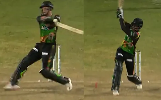 WATCH: Corbin Bosch and Dominic Drakes slam 34 runs in last over against Barbados Royals in CPL 2023