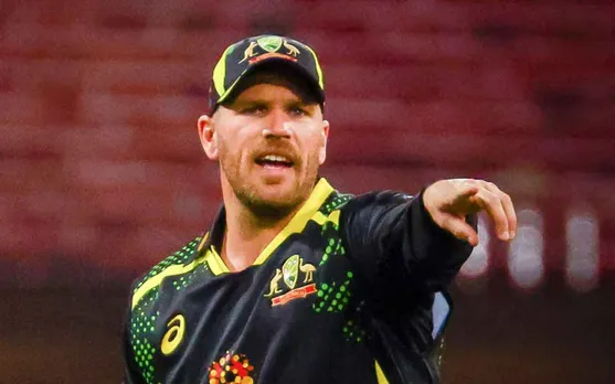 Aaron Finch gets demerit points for using obscene language at umpires in England clash