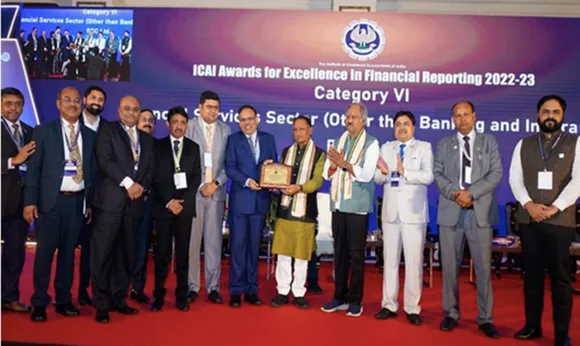 REC Limited Wins ICAI Award for Financial Reporting Excellence