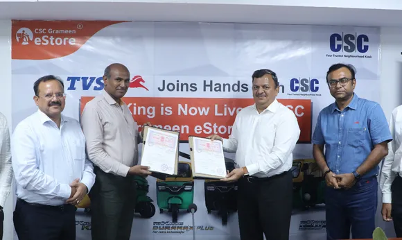 TVSM Partners with CSC Grameen eStore