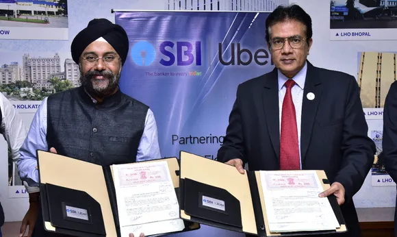 SBI Offers Vehicle Loans for Uber Fleet Partners