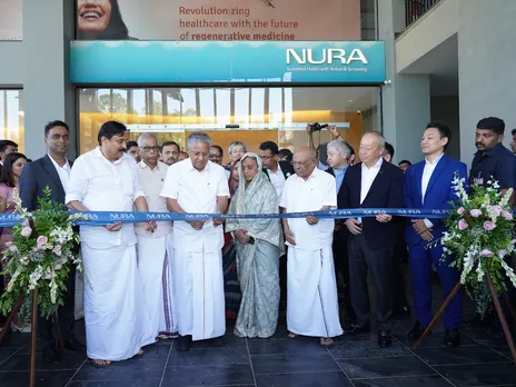 Hon. Chief Minister Shri Pinarayi Vijayan, in the presence of Mr Teiichi Goto –President Fuji Films , Shri. V Abdurahiman, Mrs. Ayisha Kutti inaugurates NURA's Global Innovation Center in Calicut.JPG